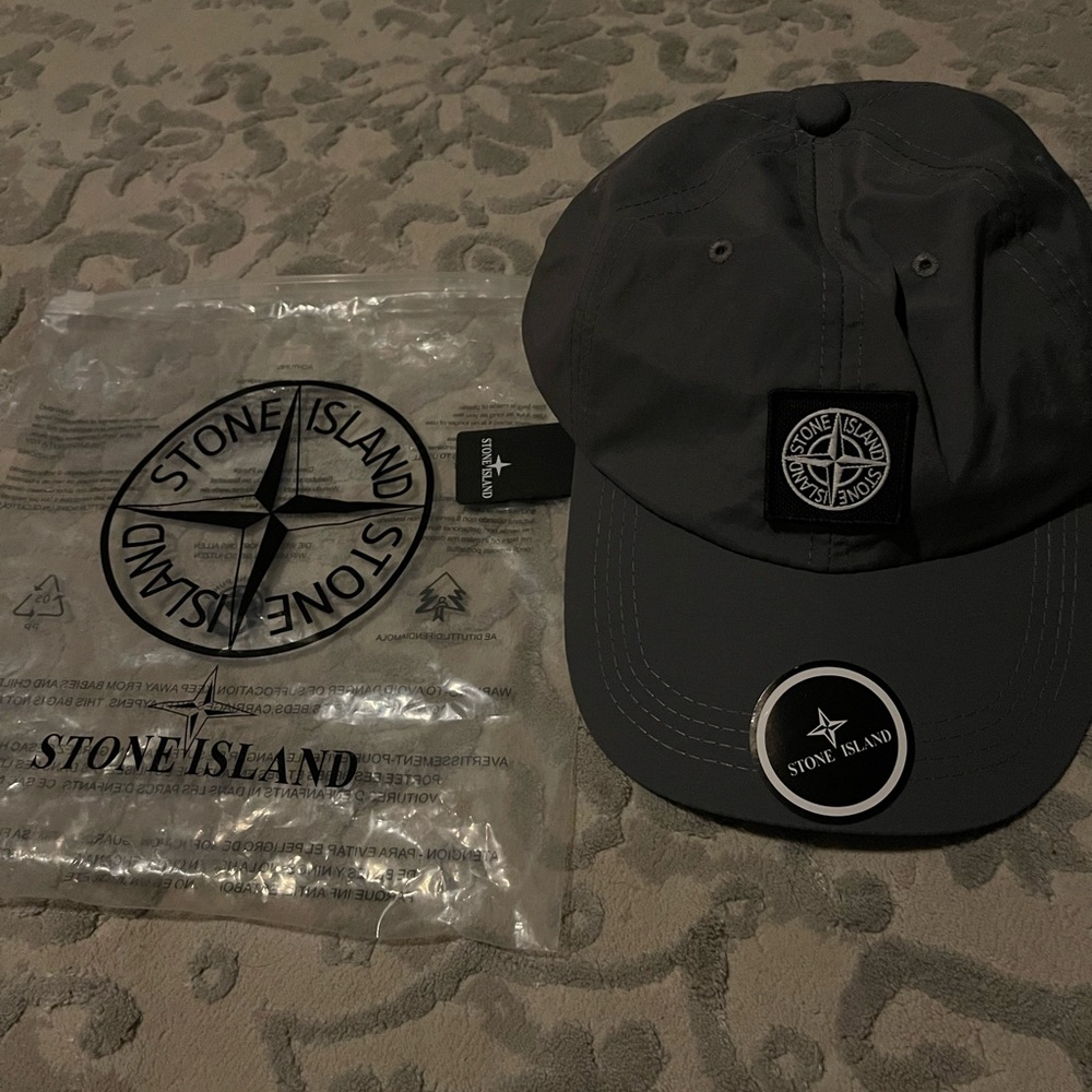 Stone Island Dad Hat Gray